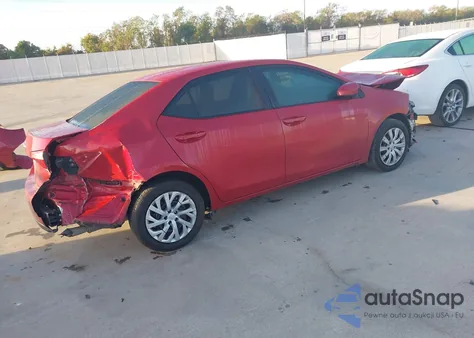 2018 Toyota Corolla Le from USA, damaged, VIN 5YFBURHE1JP837459